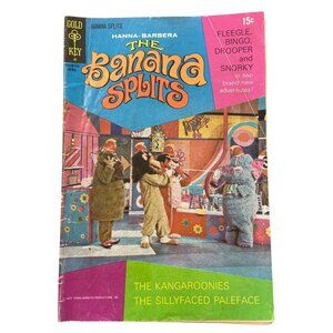 Gold Key Hanna Barbera The Banana Splits #6 April 1971 Comics Bagged Boarded